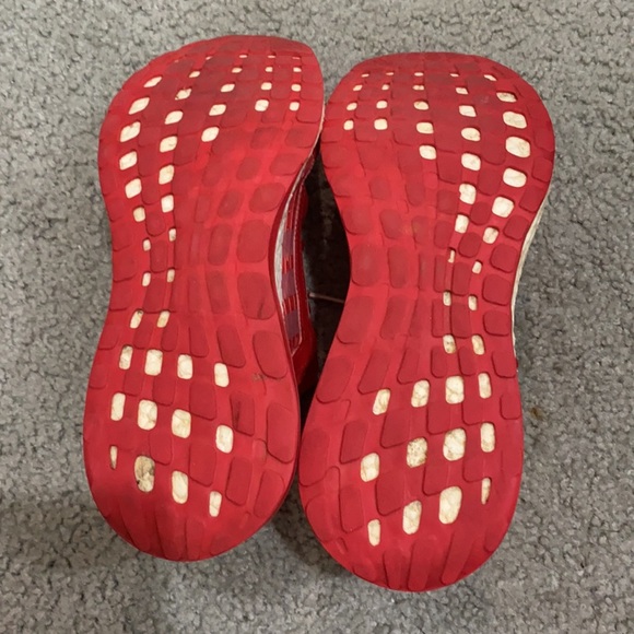 Red/pink Women’s ADIDAS pure boost x 10 - Picture 7 of 7
